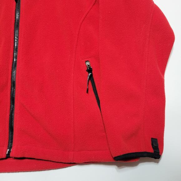 The North Face Red Full Zip Jacket Womens Size Large - Picture 2 of 15